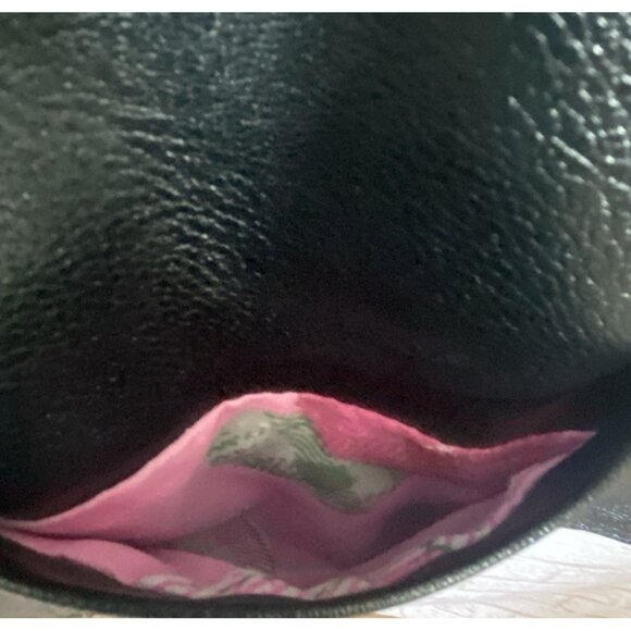 Motorcycle Vest Unisex 50 Chest Velvet Lined Black Faux Leather Pockets Snap 29 - Picture 11 of 15